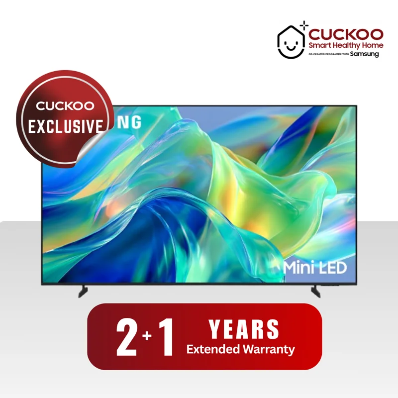 Sewa Samsung 65" Mini LED 4K — harga bulanan CUCKOO Malaysia